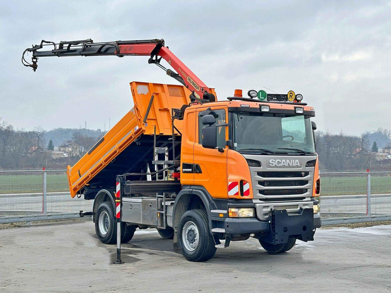 Scania G360 Kipper 4,10m *PK 11002 B + FUNK *4x4 - Кипер, Камион со кран: слика 2 Scania G360 Kipper 4,10m *PK 11002 B + FUNK *4x4 - Кипер, Камион со кран: слика 2