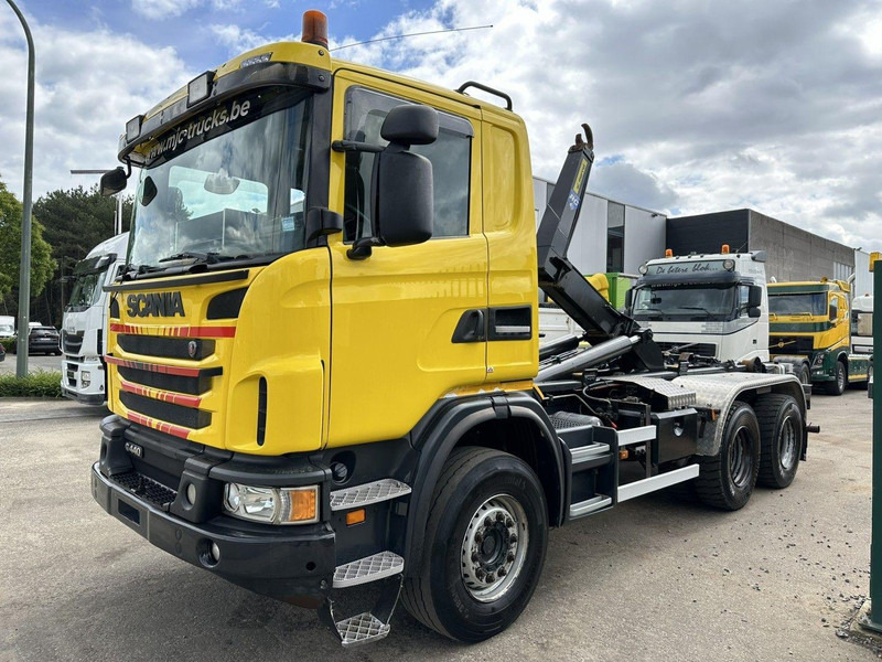 Scania G440 6x4 20T MARREL HOOKLIFT - RETARDER - STEEL - Камион со платформа, Камион со кран: слика 1 Scania G440 6x4 20T MARREL HOOKLIFT - RETARDER - STEEL - Камион со платформа, Камион со кран: слика 1