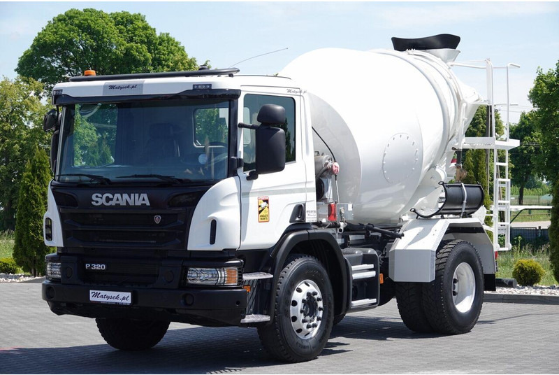 Scania P 320 / BETONOMIESZARKA / GRUSZKA /5 m3 / ALUFELGI / EURO 6 - Камион миксер за бетон: слика 1 Scania P 320 / BETONOMIESZARKA / GRUSZKA /5 m3 / ALUFELGI / EURO 6 - Камион миксер за бетон: слика 1