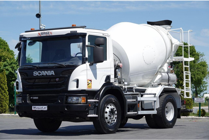 Scania P 320 / BETONOMIESZARKA / GRUSZKA / 6 m3 / EURO 6 - Камион миксер за бетон: слика 1 Scania P 320 / BETONOMIESZARKA / GRUSZKA / 6 m3 / EURO 6 - Камион миксер за бетон: слика 1