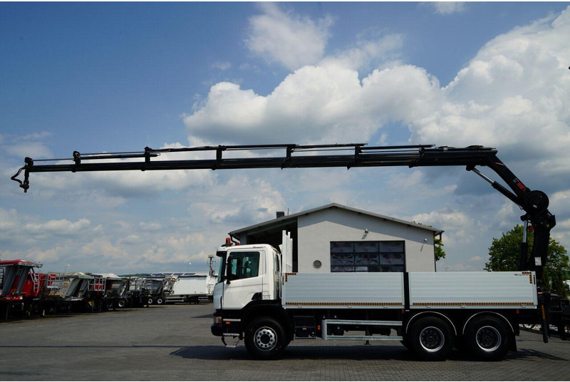 Scania P 360 / 6X4 / SKRZYNIOWY 4.85 + HDS HIAB 211 E-6 HIDUO / UDŹWIG - Камион со платформа, Камион со кран: слика 5 Scania P 360 / 6X4 / SKRZYNIOWY 4.85 + HDS HIAB 211 E-6 HIDUO / UDŹWIG - Камион со платформа, Камион со кран: слика 5