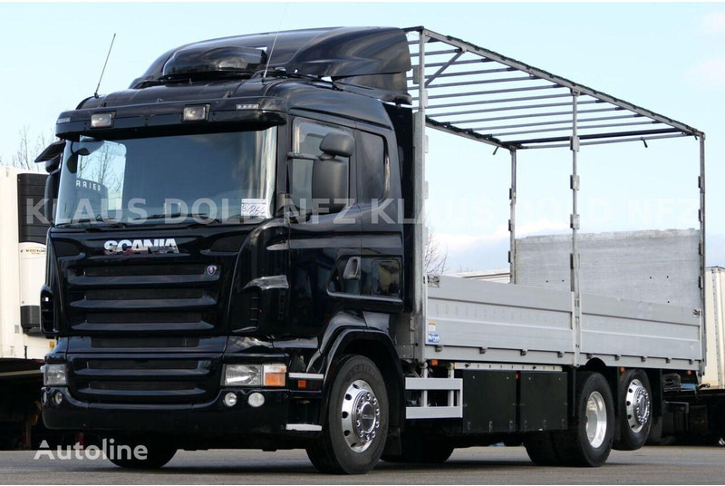 Scania R 580 6x2 Flatbed + Tail lift - Камион со платформа: слика 1 Scania R 580 6x2 Flatbed + Tail lift - Камион со платформа: слика 1