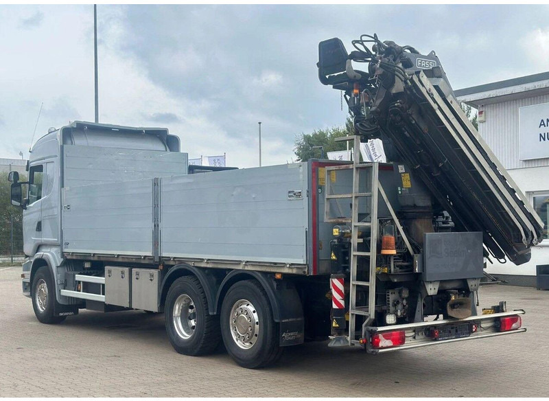 Scania R500 V8 6x2 Flatbed + Crane Fassi 235 - Камион со платформа, Камион со кран: слика 4 Scania R500 V8 6x2 Flatbed + Crane Fassi 235 - Камион со платформа, Камион со кран: слика 4