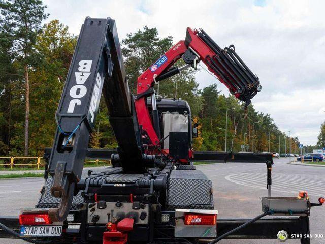 Scania R580 8x4 HMF 5020-K6, JOAB L20 5200AK Hooklift - Камион со кука за подигање, Камион со кран: слика 5 Scania R580 8x4 HMF 5020-K6, JOAB L20 5200AK Hooklift - Камион со кука за подигање, Камион со кран: слика 5
