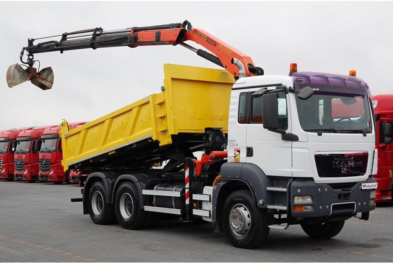 Scania TGS 33.360 / 6x4 / WYWROTKA + HDS PALFINGER PK 15 500 wysów 10m - Кипер, Камион со кран: слика 5 Scania TGS 33.360 / 6x4 / WYWROTKA + HDS PALFINGER PK 15 500 wysów 10m - Кипер, Камион со кран: слика 5
