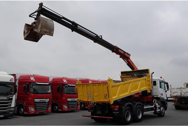Scania TGS 33.360 / 6x4 / WYWROTKA + HDS PALFINGER PK 15 500 wysów 10m - Кипер, Камион со кран: слика 4 Scania TGS 33.360 / 6x4 / WYWROTKA + HDS PALFINGER PK 15 500 wysów 10m - Кипер, Камион со кран: слика 4