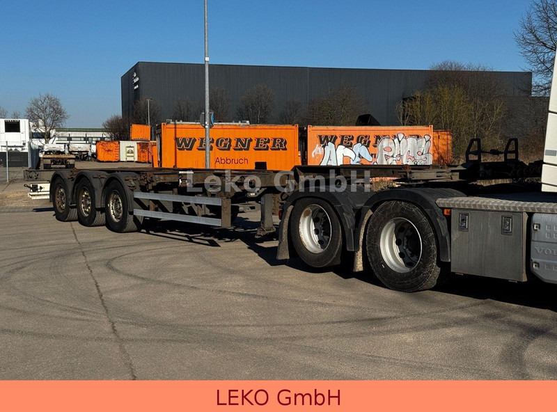 Schmitz Cargobull Gotha SCF 24 Container Chassi - Транспортер на контејнер/ Полуприколка со променливо тело: слика 1 Schmitz Cargobull Gotha SCF 24 Container Chassi - Транспортер на контејнер/ Полуприколка со променливо тело: слика 1