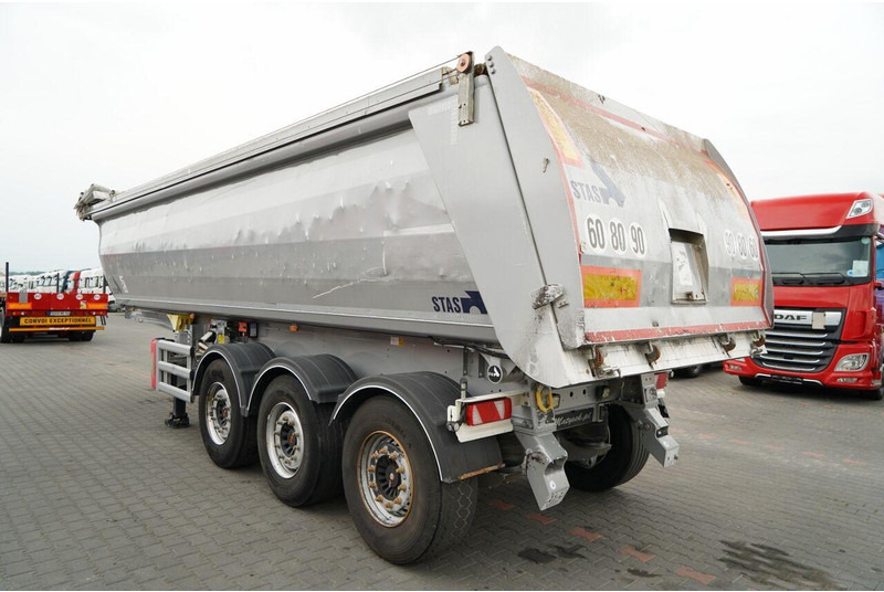 Stas WYWROTKA / 26m3 / ALUMINIOWA / OŚ PONOSZONA / SKRĘTNA / OSIE SA - Кипер полуприколка: слика 5 Stas WYWROTKA / 26m3 / ALUMINIOWA / OŚ PONOSZONA / SKRĘTNA / OSIE SA - Кипер полуприколка: слика 5