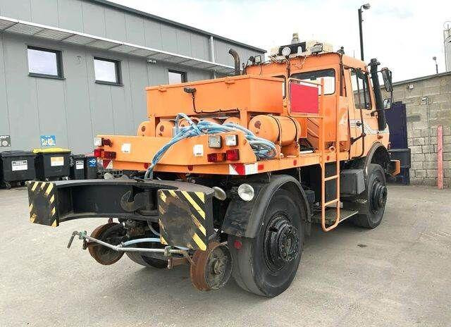 Unimog 1650 ZAGRO SCHIENEN TWO WAY RAIL ROAD - Градинарски ситнач за земја: слика 2 Unimog 1650 ZAGRO SCHIENEN TWO WAY RAIL ROAD - Градинарски ситнач за земја: слика 2