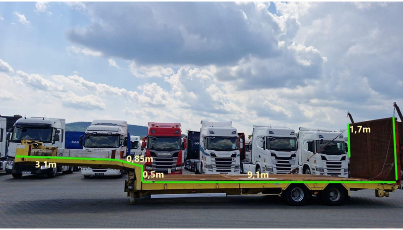 Verem NACZEPA LAWETA / NISKOPODWOZIOWA / 13.M / NAJAZDY HYDRAULICZNE - Полуприколка за низок утовар: слика 3 Verem NACZEPA LAWETA / NISKOPODWOZIOWA / 13.M / NAJAZDY HYDRAULICZNE - Полуприколка за низок утовар: слика 3
