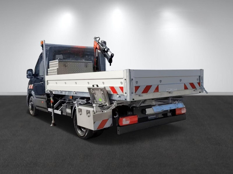 Volkswagen Crafter 50 - Flatbed truck + crane - Камион со платформа, Камион со кран: слика 3 Volkswagen Crafter 50 - Flatbed truck + crane - Камион со платформа, Камион со кран: слика 3