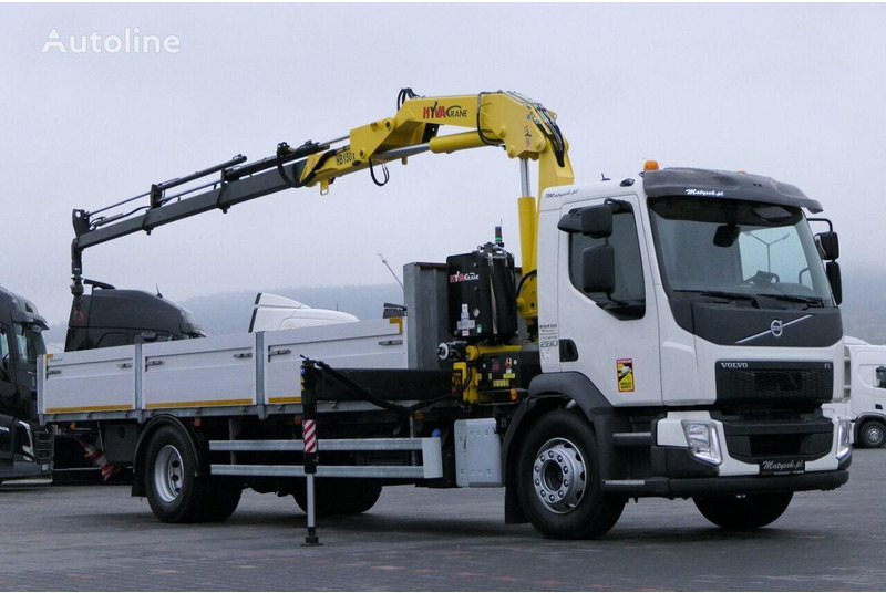 Volvo FE 280 - Камион со платформа, Камион со кран: слика 1 Volvo FE 280 - Камион со платформа, Камион со кран: слика 1