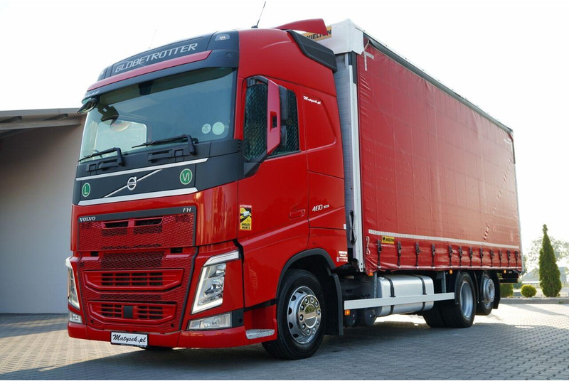 Volvo FH 460 / FIRANKA / 6x2 / PODNOSZONY DACH / I-PARK COOL / OŚ PODN - Камион со церада: слика 1 Volvo FH 460 / FIRANKA / 6x2 / PODNOSZONY DACH / I-PARK COOL / OŚ PODN - Камион со церада: слика 1