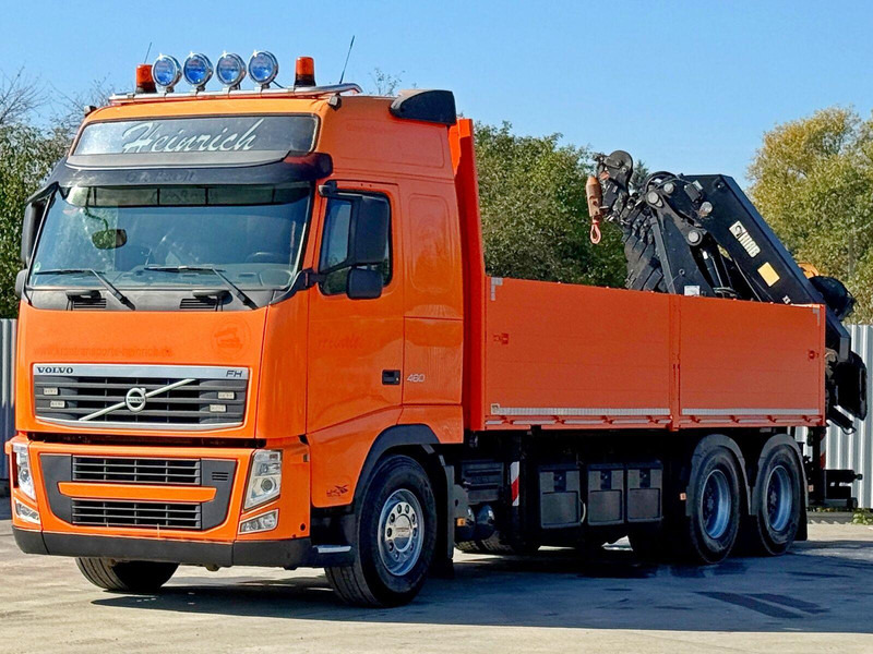 Volvo FH 460 * HIAB 377 E - 7 HIPRO + FUNK * 6x4 - Камион со платформа, Камион со кран: слика 3 Volvo FH 460 * HIAB 377 E - 7 HIPRO + FUNK * 6x4 - Камион со платформа, Камион со кран: слика 3