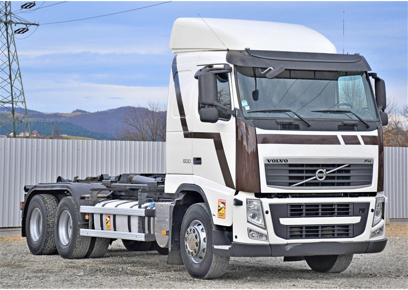 Volvo FH 500 * Abrollkipper * TOPZUSTAND / 6x4 - Камион со кука за подигање: слика 3 Volvo FH 500 * Abrollkipper * TOPZUSTAND / 6x4 - Камион со кука за подигање: слика 3