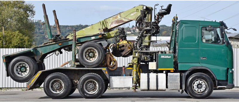 Volvo FH 500 * LOGLIFT F251 S80A + Anhänger /6x4 - Камион за дрва, Камион со кран: слика 4 Volvo FH 500 * LOGLIFT F251 S80A + Anhänger /6x4 - Камион за дрва, Камион со кран: слика 4