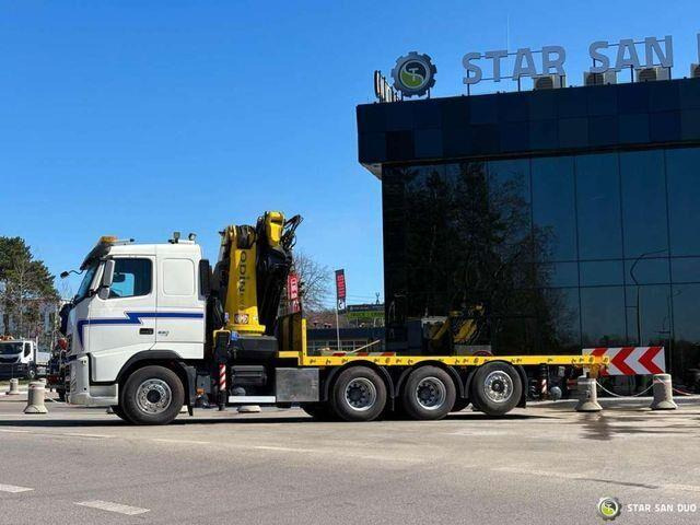 Volvo FH 520 8x4 HMF ODIN K6 EURO 5 FLY JIB Crane - Камион со платформа, Камион со кран: слика 4 Volvo FH 520 8x4 HMF ODIN K6 EURO 5 FLY JIB Crane - Камион со платформа, Камион со кран: слика 4