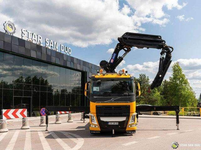 Volvo FH 540 8x4 HMF 6020 Fly Jib Winch - Камион со платформа, Камион со кран: слика 3 Volvo FH 540 8x4 HMF 6020 Fly Jib Winch - Камион со платформа, Камион со кран: слика 3