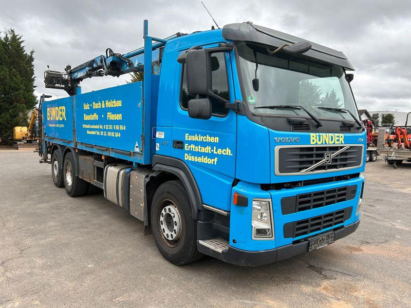 Volvo FM 410 Pritsche mit Kran - Камион со платформа, Камион со кран: слика 1 Volvo FM 410 Pritsche mit Kran - Камион со платформа, Камион со кран: слика 1