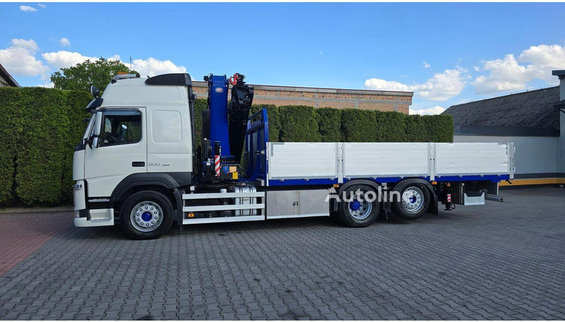 Volvo FM 500 - Flatbed+crane 6x2 - Камион со платформа, Камион со кран: слика 3 Volvo FM 500 - Flatbed+crane 6x2 - Камион со платформа, Камион со кран: слика 3
