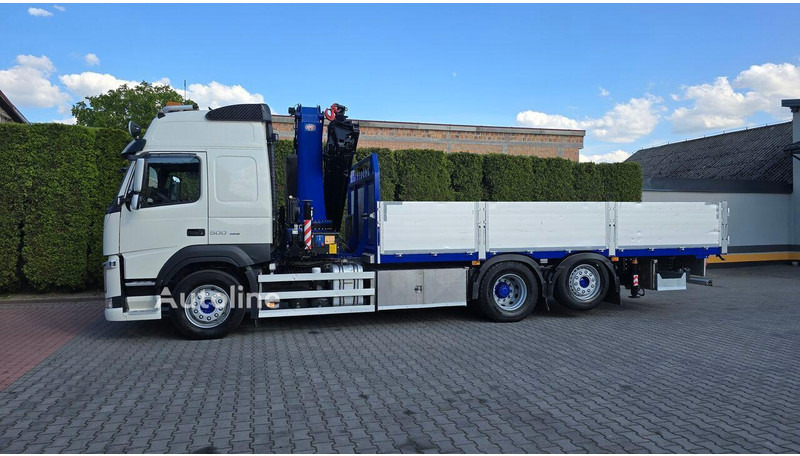 Volvo FM 500 - Flatbed+crane 6x2 - Камион со платформа, Камион со кран: слика 3 Volvo FM 500 - Flatbed+crane 6x2 - Камион со платформа, Камион со кран: слика 3