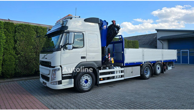Volvo FM 500 - Flatbed+crane 6x2 - Камион со платформа, Камион со кран: слика 2 Volvo FM 500 - Flatbed+crane 6x2 - Камион со платформа, Камион со кран: слика 2
