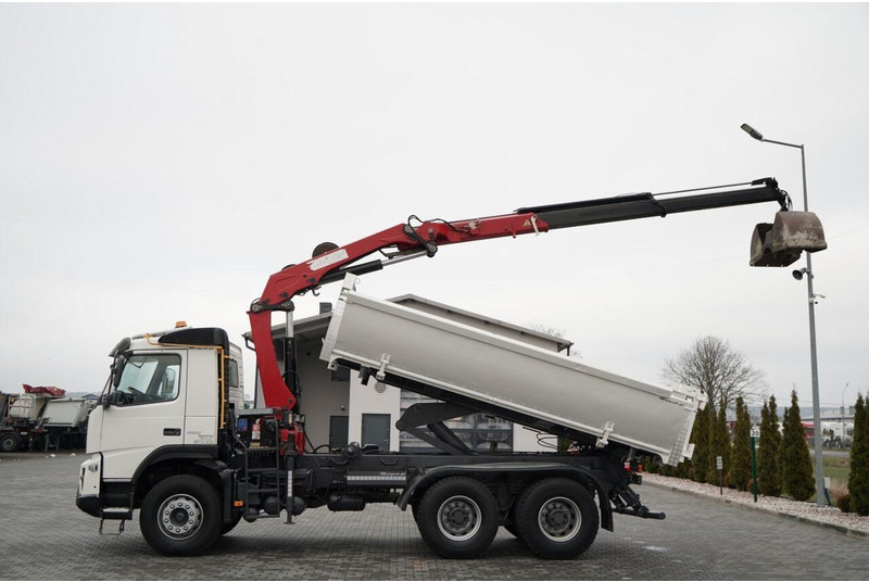Volvo FMX 380 / 6x4 / WYWROTKA + HDS HMF 1820 K2 / HYDROBURTA / STEROW - Кипер, Камион со кран: слика 2 Volvo FMX 380 / 6x4 / WYWROTKA + HDS HMF 1820 K2 / HYDROBURTA / STEROW - Кипер, Камион со кран: слика 2