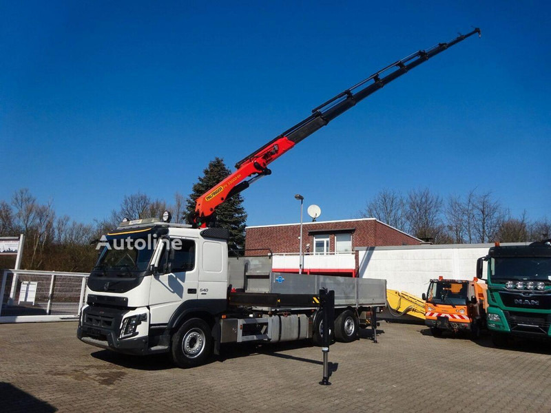 Volvo FMX 540 - Камион со платформа, Камион со кран: слика 1 Volvo FMX 540 - Камион со платформа, Камион со кран: слика 1