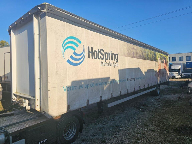 Kuiper Pritsche + Plane semi-trailer - 12,5 m - Полуприколка со церада: слика 1 Kuiper Pritsche + Plane semi-trailer - 12,5 m - Полуприколка со церада: слика 1