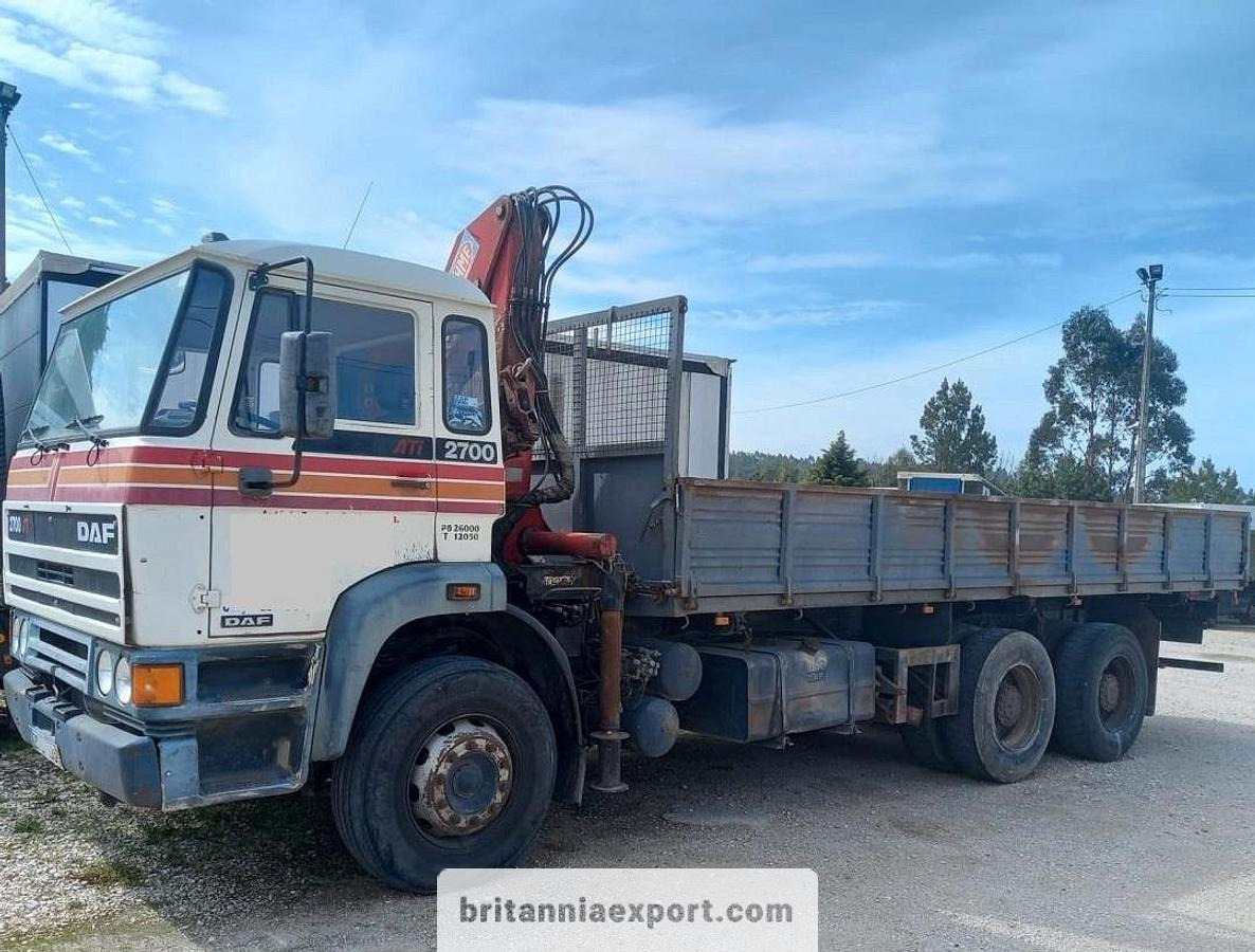 DAF 2700 ATI 6x4 26 Ton Sideways Tipper with HMF 820 Crane | Export Ready. - Кипер, Камион со кран: слика 3 DAF 2700 ATI 6x4 26 Ton Sideways Tipper with HMF 820 Crane | Export Ready. - Кипер, Камион со кран: слика 3