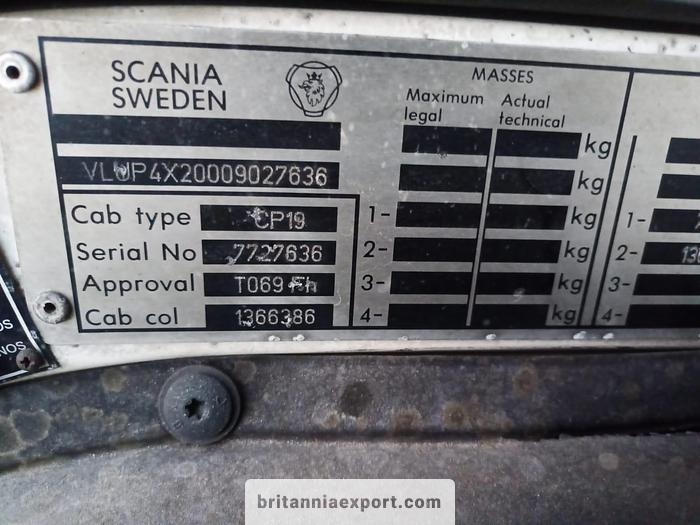 Камион влекач SCANIA P 124 G 400  | CP19  | Euro 2  | Manual gearbox: слика 11