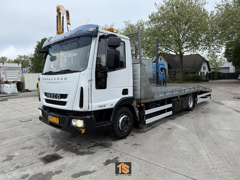 Iveco ML75E18/P AUTOTRANSPORT - AUTOMATIC - 7.5TON - LOADING 2830KG - NL TRUCK - Автотранспортен камион: слика 1 Iveco ML75E18/P AUTOTRANSPORT - AUTOMATIC - 7.5TON - LOADING 2830KG - NL TRUCK - Автотранспортен камион: слика 1