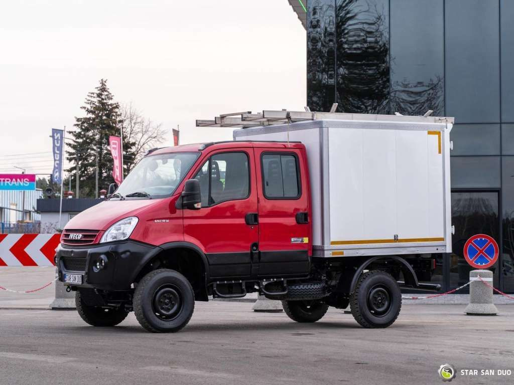 Iveco DAILY 4X4 OFFROAD CAMPER BOX DOKA Iveco DAILY 4X4 OFFROAD CAMPER BOX DOKA - Камион со кабинска шасија: слика 5 Iveco DAILY 4X4 OFFROAD CAMPER BOX DOKA Iveco DAILY 4X4 OFFROAD CAMPER BOX DOKA - Камион со кабинска шасија: слика 5
