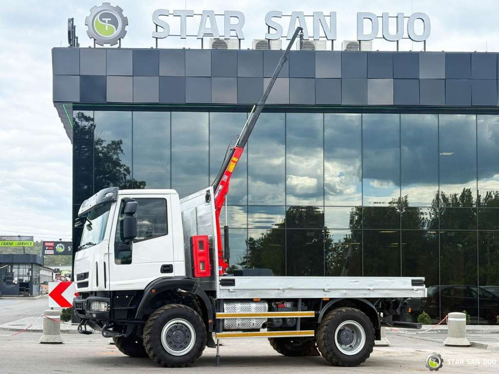 Iveco Eurocargo 4x4 HMF 202 Euro 6 mileage: 76,000 k - Камион со кран: слика 1 Iveco Eurocargo 4x4 HMF 202 Euro 6 mileage: 76,000 k - Камион со кран: слика 1