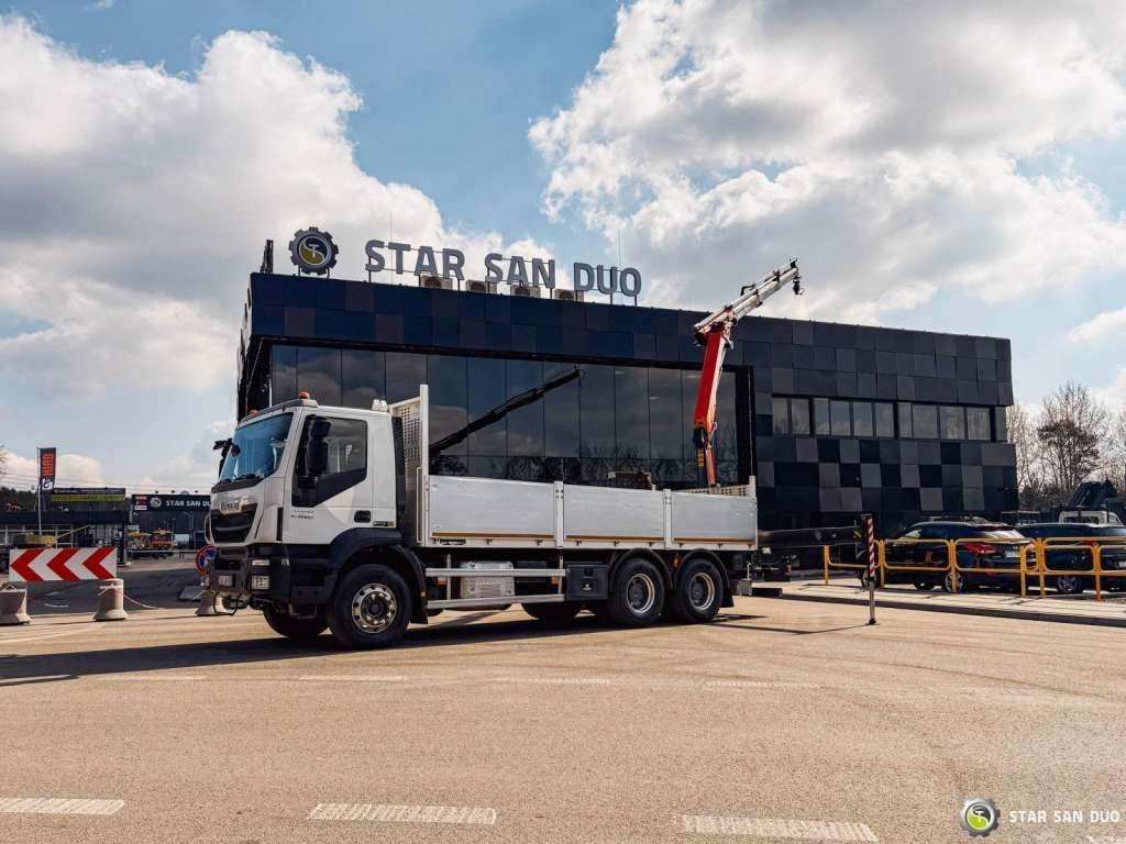 Iveco TRAKKER 450 6x4 PALFINGER PK 18502 SH Rotator - Камион со кран: слика 5 Iveco TRAKKER 450 6x4 PALFINGER PK 18502 SH Rotator - Камион со кран: слика 5