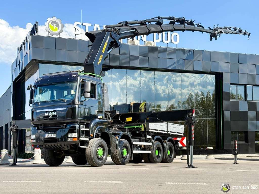 MAN TGA 41.480 8x8 PALFINGER PK 100002 Crane Basket - Камион со кран: слика 1 MAN TGA 41.480 8x8 PALFINGER PK 100002 Crane Basket - Камион со кран: слика 1