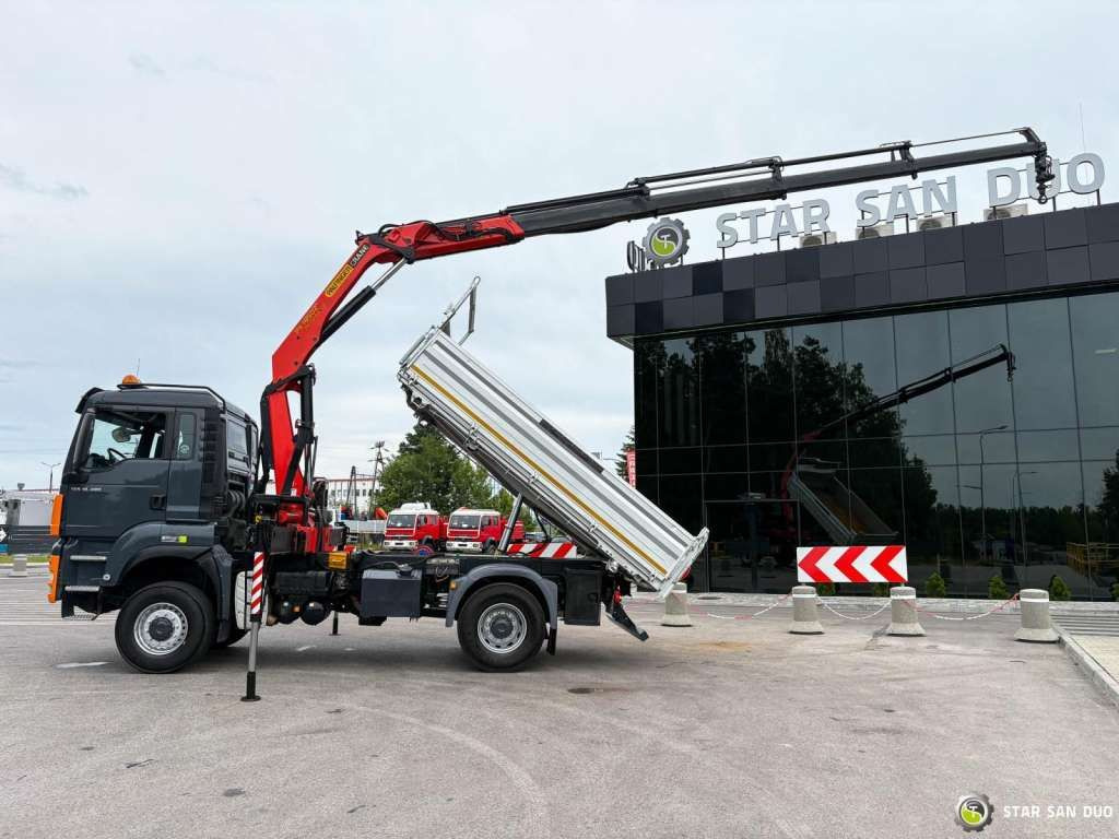 MAN TGS 18.480 PALFINGER PK 16502 HDS Crane,Kipper - Камион со кран: слика 4 MAN TGS 18.480 PALFINGER PK 16502 HDS Crane,Kipper - Камион со кран: слика 4