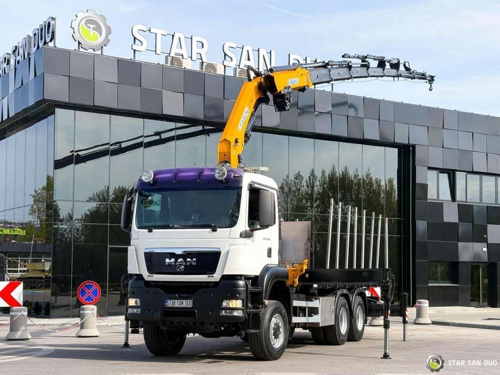 MAN TGS 33.400 6x6 BL EFFER 315/8S HDS Crane 2019 - Камион со кран: слика 5 MAN TGS 33.400 6x6 BL EFFER 315/8S HDS Crane 2019 - Камион со кран: слика 5