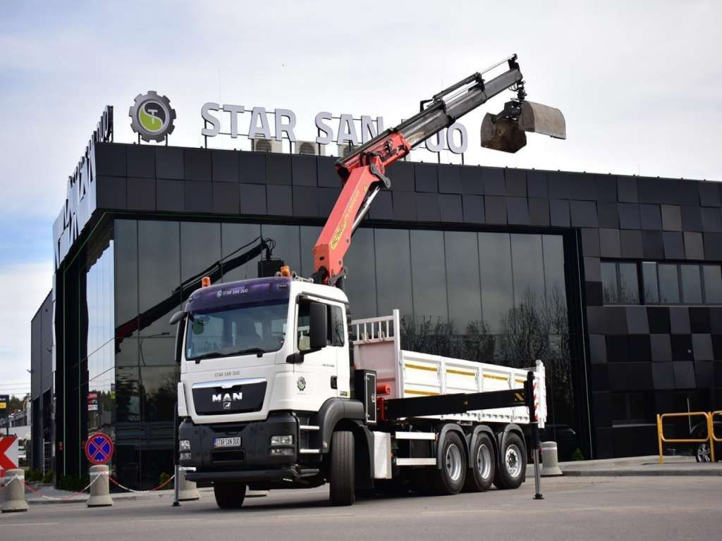 MAN TGS 35.400 8X4 PALFINGER PK 33002 CRANE KIPPER - Кипер: слика 5 MAN TGS 35.400 8X4 PALFINGER PK 33002 CRANE KIPPER - Кипер: слика 5