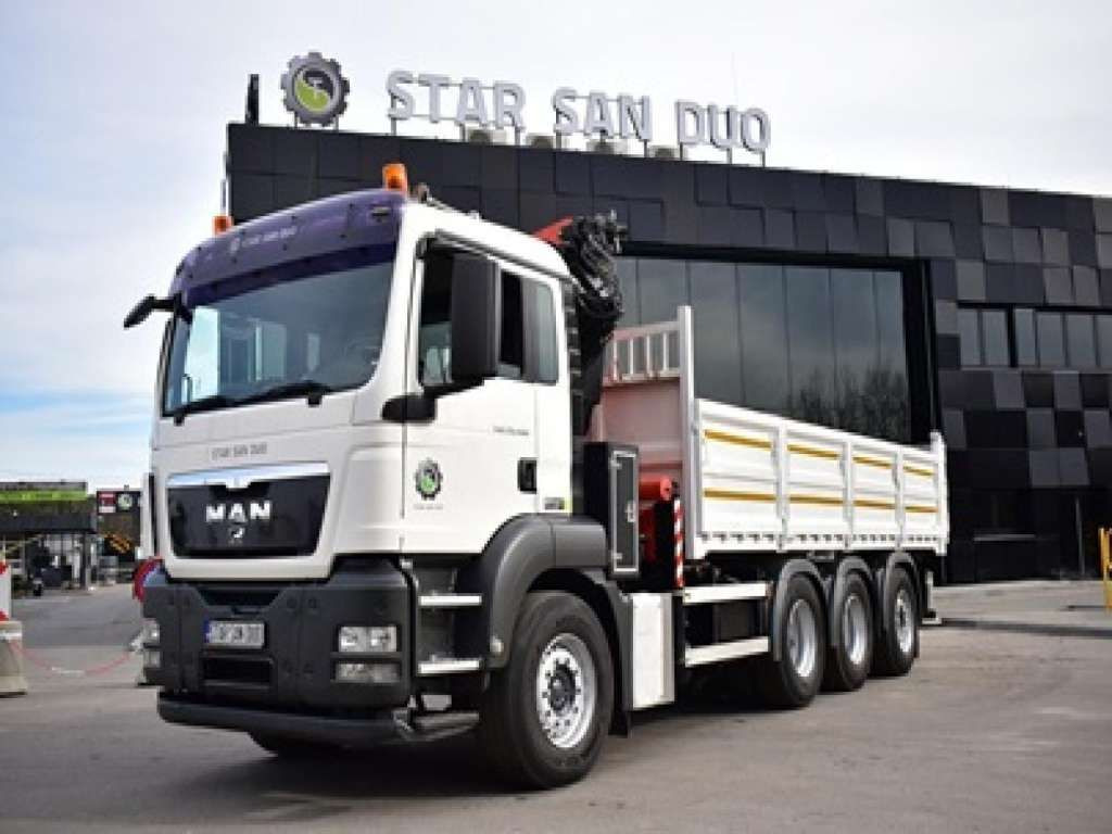 MAN TGS 35.400 8X4 PALFINGER PK 33002 CRANE KIPPER - Кипер: слика 4 MAN TGS 35.400 8X4 PALFINGER PK 33002 CRANE KIPPER - Кипер: слика 4