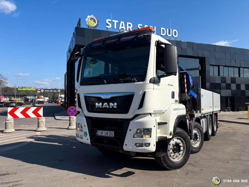 Лизинг на  MAN  TGS 35.480 8x4 PALFINGER PK 53002SH Crane MAN  TGS 35.480 8x4 PALFINGER PK 53002SH Crane: слика 11