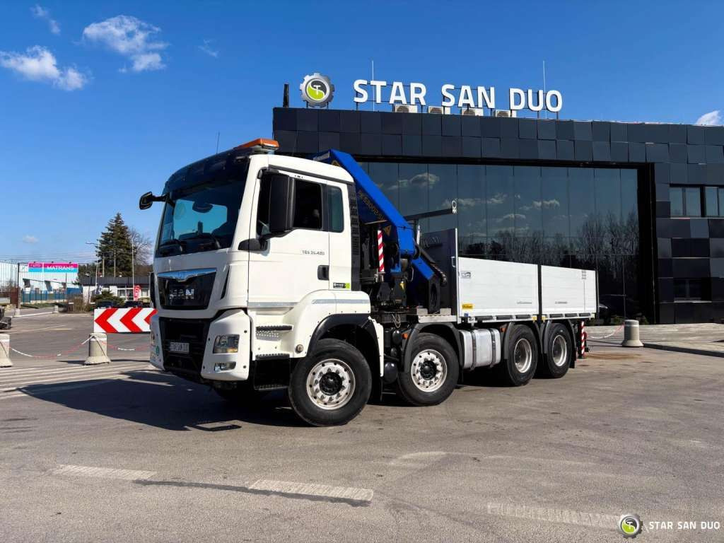 Лизинг на  MAN  TGS 35.480 8x4 PALFINGER PK 53002SH Crane MAN  TGS 35.480 8x4 PALFINGER PK 53002SH Crane: слика 9