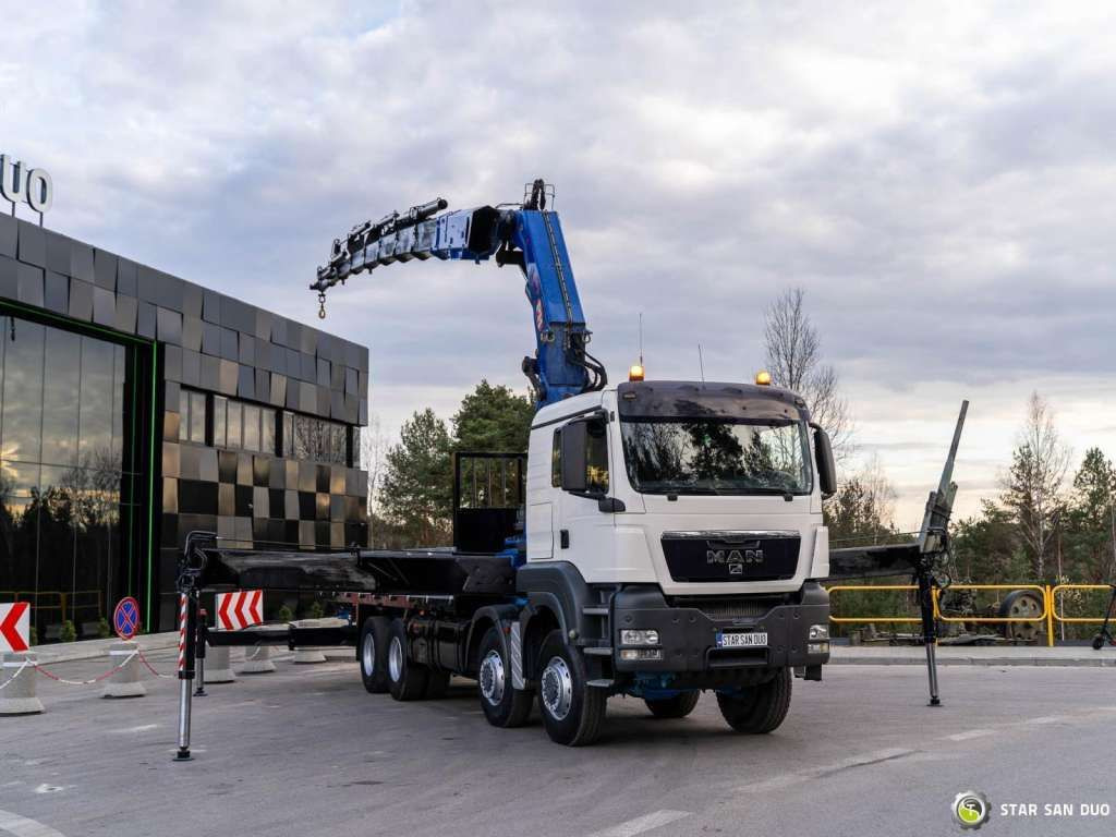 MAN TGS 41.480 8x8 PM 85SP HDS Crane - Камион со кран: слика 3 MAN TGS 41.480 8x8 PM 85SP HDS Crane - Камион со кран: слика 3