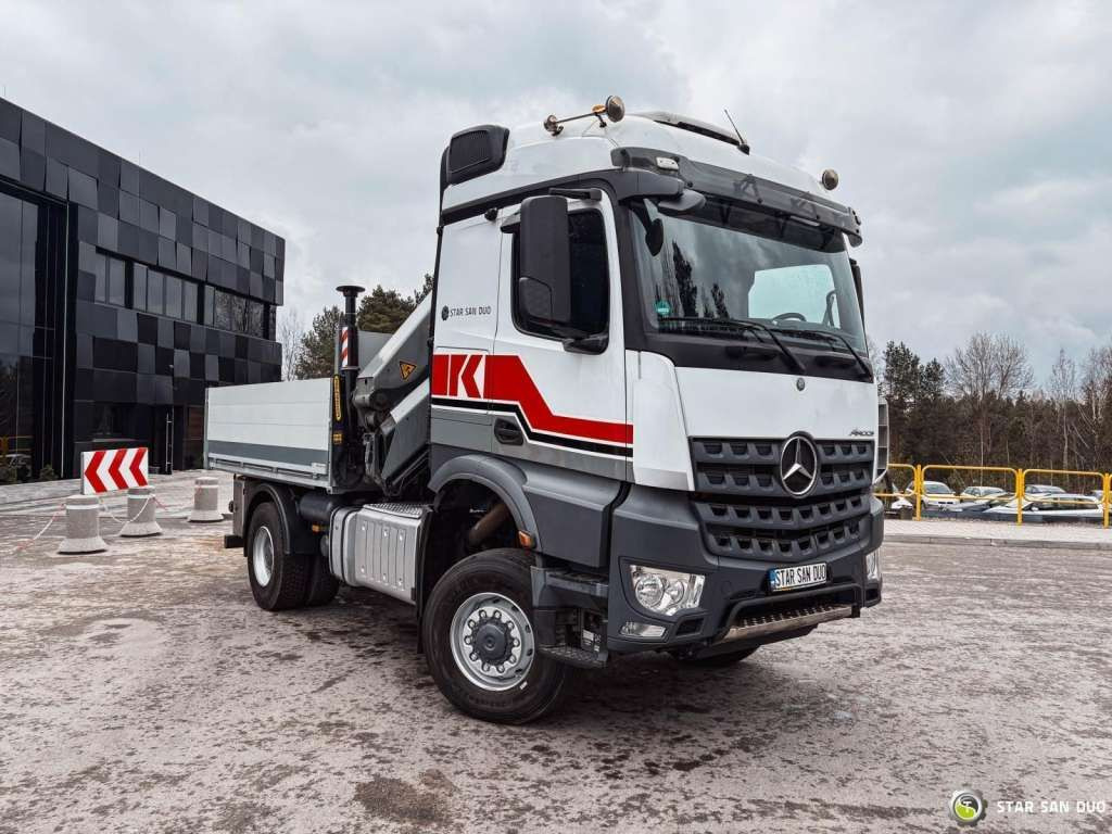 Mercedes-Benz AROCS 1851 4x4 PALFINGER PK 20002 Crane Kran - Камион со кран: слика 5 Mercedes-Benz AROCS 1851 4x4 PALFINGER PK 20002 Crane Kran - Камион со кран: слика 5