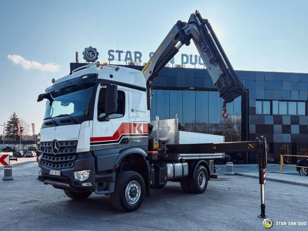 Mercedes-Benz AROCS 1851 PALFINGER PK 20002 Crane Kran - Камион со кран: слика 4 Mercedes-Benz AROCS 1851 PALFINGER PK 20002 Crane Kran - Камион со кран: слика 4