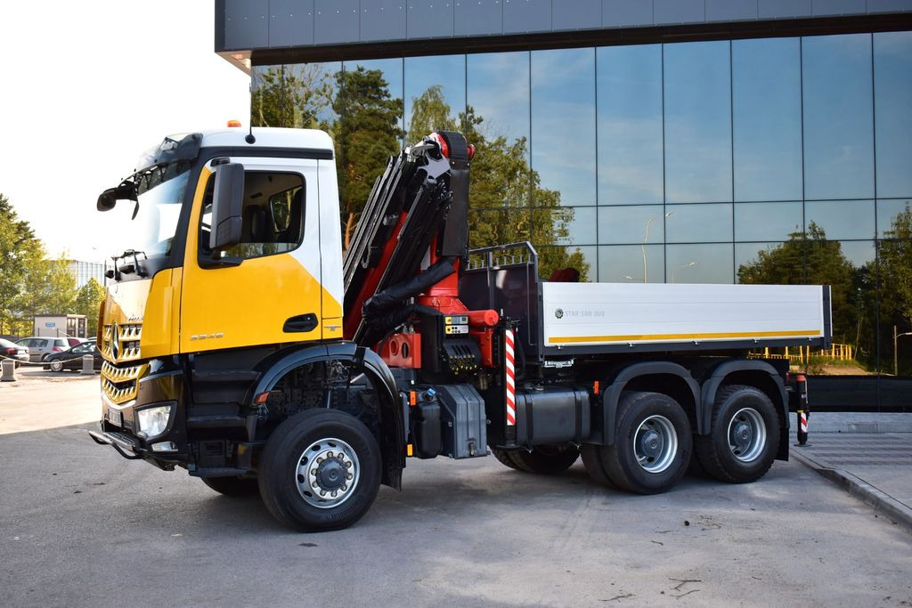 Mercedes-Benz AROCS 3345 6x6 PALFINGER PK 33002 EURO 6 KRAN - Камион со кран, Камион со платформа: слика 4 Mercedes-Benz AROCS 3345 6x6 PALFINGER PK 33002 EURO 6 KRAN - Камион со кран, Камион со платформа: слика 4