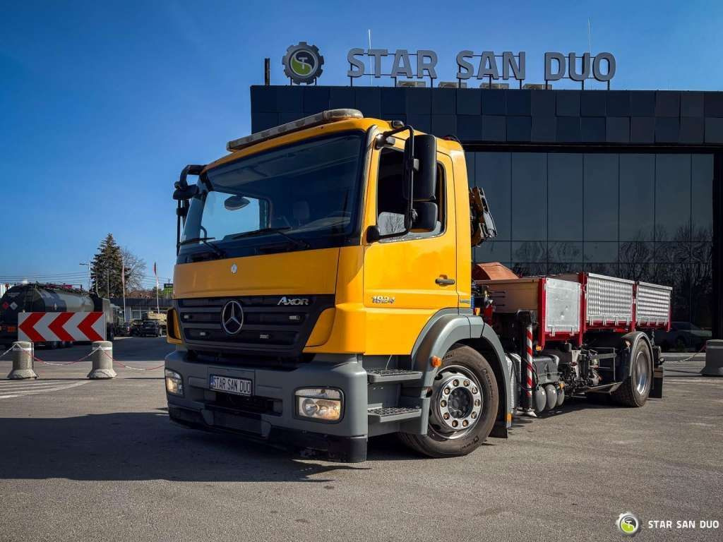 Mercedes-Benz AXOR 1824 4x2 HMF 975 HDS Crane Rotator Kipper Mercedes-Benz AXOR 1824 4x2 HMF 975 HDS Crane Rotator Kipper - Кипер: слика 3 Mercedes-Benz AXOR 1824 4x2 HMF 975 HDS Crane Rotator Kipper Mercedes-Benz AXOR 1824 4x2 HMF 975 HDS Crane Rotator Kipper - Кипер: слика 3