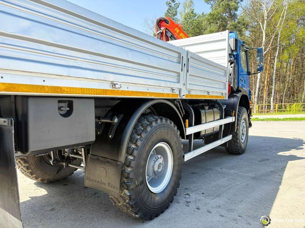 Камион со кран Mercedes-Benz  AXOR 1824 4x4 PALFINGER PK 8500 Crane Kran: слика 22