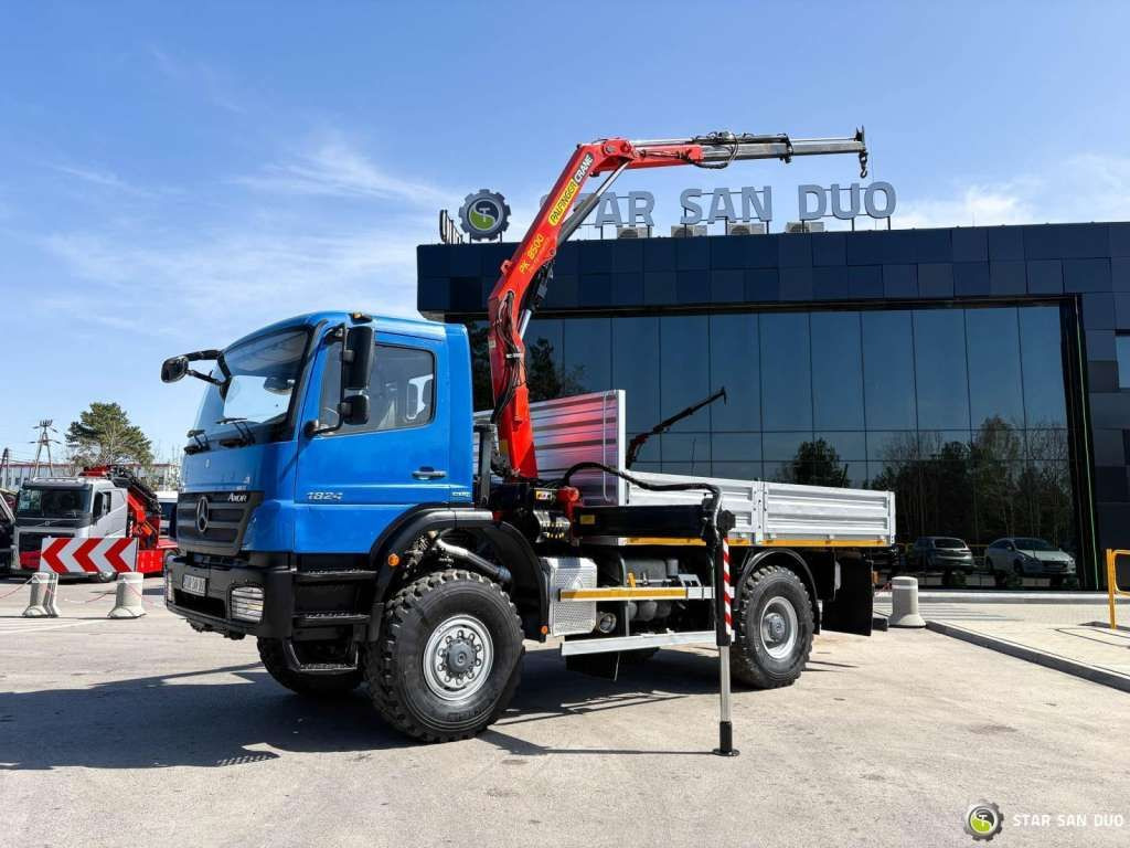 Mercedes-Benz AXOR 1824 4x4 PALFINGER PK 8500 Crane Kran - Камион со кран: слика 3 Mercedes-Benz AXOR 1824 4x4 PALFINGER PK 8500 Crane Kran - Камион со кран: слика 3