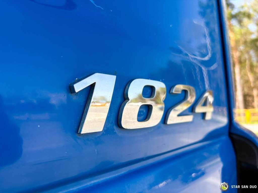 Камион со кран Mercedes-Benz  AXOR 1824 4x4 PALFINGER PK 8500 Crane Kran: слика 28